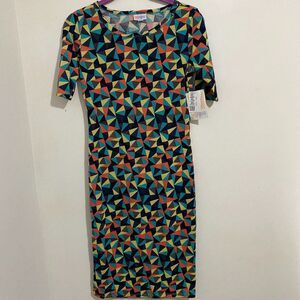 NWT Lula Roe Julia Womens Dress Size XXS
